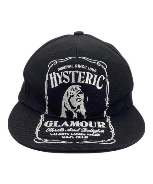 Hysteric Glamour（ヒステリックグラマー）Hysteric Glamour (ヒステリックグラマー) Hysteric Glamour　HYS WHISKY刺繍 キャップ サイズ:FREEの古着・服飾アイテム