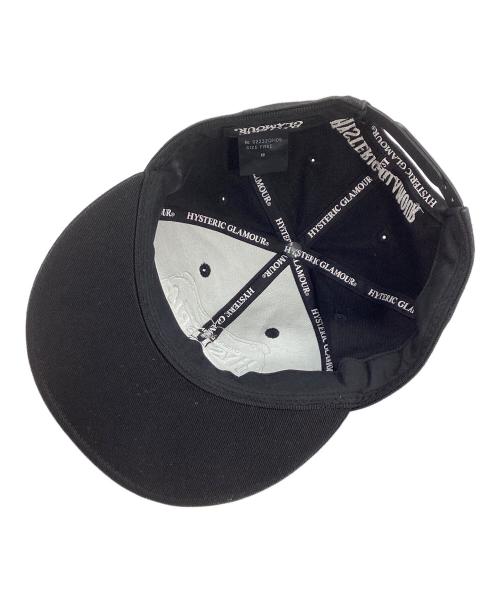 Hysteric Glamour（ヒステリックグラマー）Hysteric Glamour (ヒステリックグラマー) Hysteric Glamour　HYS WHISKY刺繍 キャップ サイズ:FREEの古着・服飾アイテム