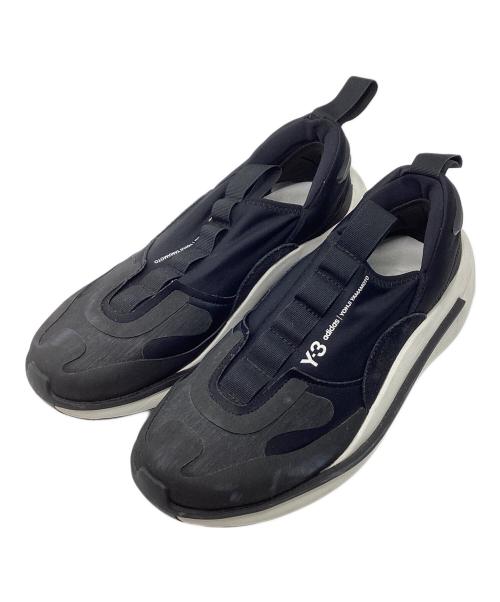 Y-3（ワイスリー）Y-3 (ワイスリー) QISAN COZY　スリッポン ブラック サイズ:25.5の古着・服飾アイテム