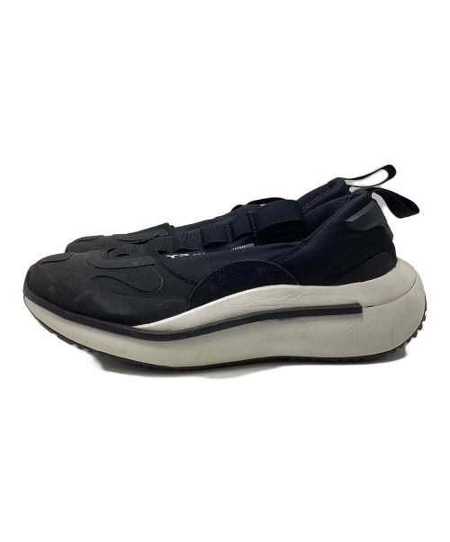 Y-3（ワイスリー）Y-3 (ワイスリー) QISAN COZY　スリッポン ブラック サイズ:25.5の古着・服飾アイテム