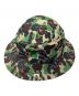 SAINT MICHAEL（セントマイケル）の古着「AP BUCKET HAT/ST APE/CAMO　バケットハット」｜カーキ