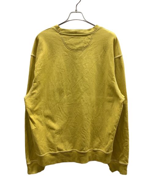 stussy（ステューシー）stussy (ステューシー) stussy　ステッチスウェット イエロー サイズ:XLの古着・服飾アイテム