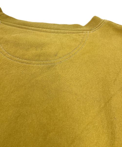 stussy（ステューシー）stussy (ステューシー) stussy　ステッチスウェット イエロー サイズ:XLの古着・服飾アイテム