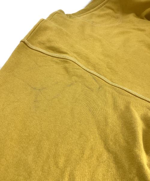 stussy（ステューシー）stussy (ステューシー) stussy　ステッチスウェット イエロー サイズ:XLの古着・服飾アイテム