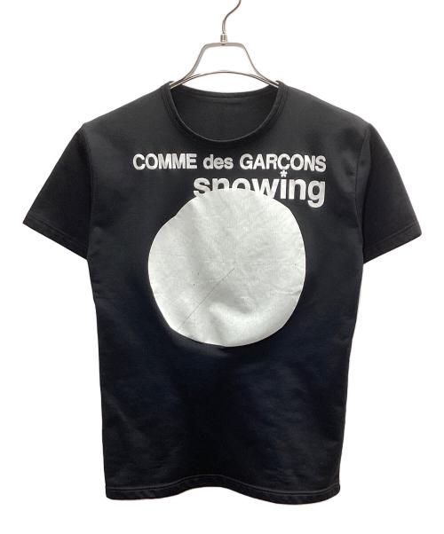 COMME des GARCONS PARFUMS（コムデギャルソンパルファム）COMME des GARCONS PARFUMS (コムデギャルソンパルファム) スノーイングTシャツ ブラック サイズ:表記なしの古着・服飾アイテム