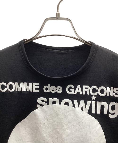 COMME des GARCONS PARFUMS（コムデギャルソンパルファム）COMME des GARCONS PARFUMS (コムデギャルソンパルファム) スノーイングTシャツ ブラック サイズ:表記なしの古着・服飾アイテム