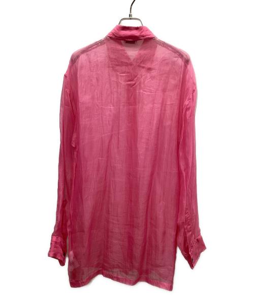 DRIES VAN NOTEN（ドリスヴァンノッテン）DRIES VAN NOTEN (ドリスヴァンノッテン) シルクシャツ ピンク サイズ:表記なしの古着・服飾アイテム