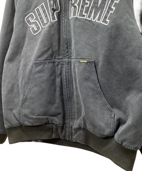 SUPREME（シュプリーム）SUPREME (シュプリーム) Reflective Arc Hooded Work Jacket ブラック サイズ:Lの古着・服飾アイテム