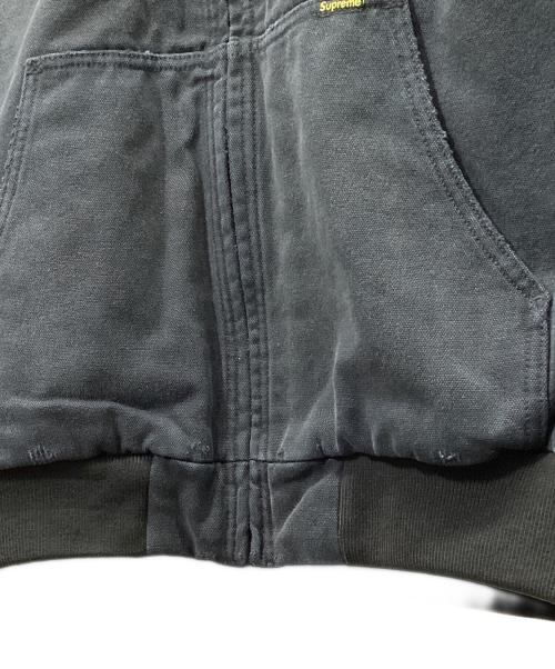 SUPREME（シュプリーム）SUPREME (シュプリーム) Reflective Arc Hooded Work Jacket ブラック サイズ:Lの古着・服飾アイテム