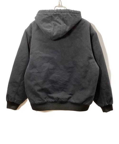 SUPREME（シュプリーム）SUPREME (シュプリーム) Reflective Arc Hooded Work Jacket ブラック サイズ:Lの古着・服飾アイテム