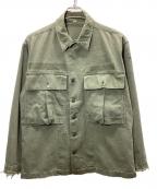 US ARMYユーエスアーミー）の古着「M43 Herrinbone Jaket」｜カーキ