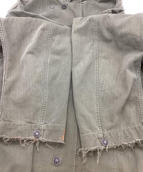 US ARMY（ユーエスアーミー）US ARMY (ユーエスアーミー) M43 Herrinbone Jaket カーキ サイズ:36Rの古着・服飾アイテム