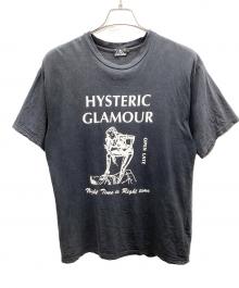 Hysteric Glamour（ヒステリックグラマー）の古着「半袖カットソー」｜ブラック