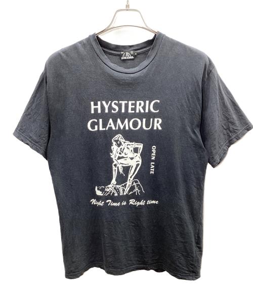 Hysteric Glamour（ヒステリックグラマー）Hysteric Glamour (ヒステリックグラマー) 半袖カットソー ブラック サイズ:Mの古着・服飾アイテム