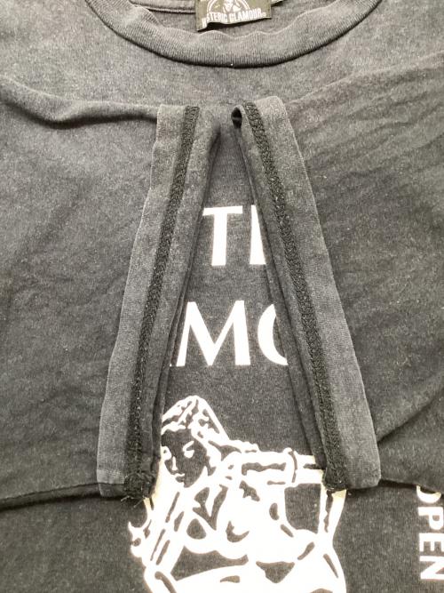 Hysteric Glamour（ヒステリックグラマー）Hysteric Glamour (ヒステリックグラマー) 半袖カットソー ブラック サイズ:Mの古着・服飾アイテム