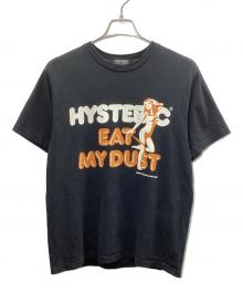 Hysteric Glamour（ヒステリックグラマー）の古着「Hysteric Glamour　25SS EAT MY DUST Tシャツ」｜ブラック