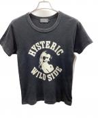 Hysteric Glamourヒステリックグラマー）の古着「半袖カットソー」｜ブラック