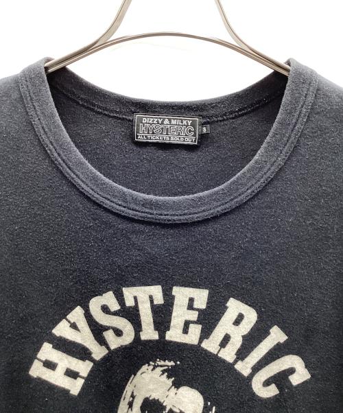 Hysteric Glamour（ヒステリックグラマー）Hysteric Glamour (ヒステリックグラマー) 半袖カットソー ブラック サイズ:Sの古着・服飾アイテム