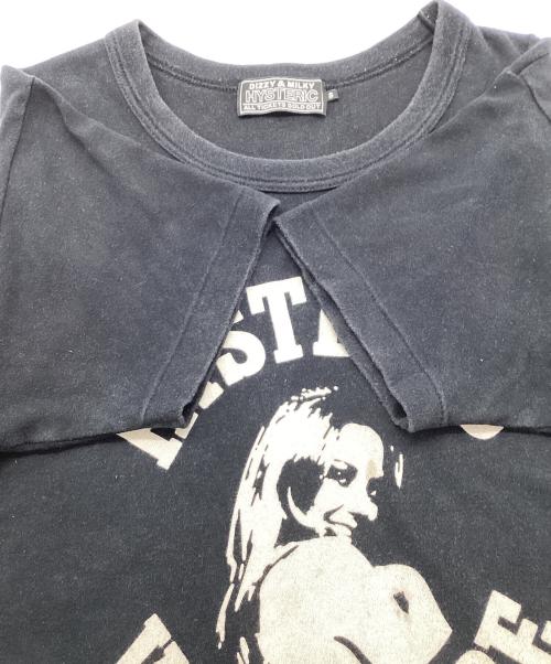 Hysteric Glamour（ヒステリックグラマー）Hysteric Glamour (ヒステリックグラマー) 半袖カットソー ブラック サイズ:Sの古着・服飾アイテム