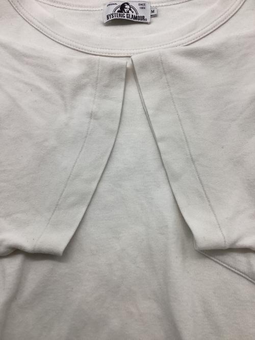 Hysteric Glamour（ヒステリックグラマー）Hysteric Glamour (ヒステリックグラマー) 半袖カットソー ホワイト サイズ:Mの古着・服飾アイテム