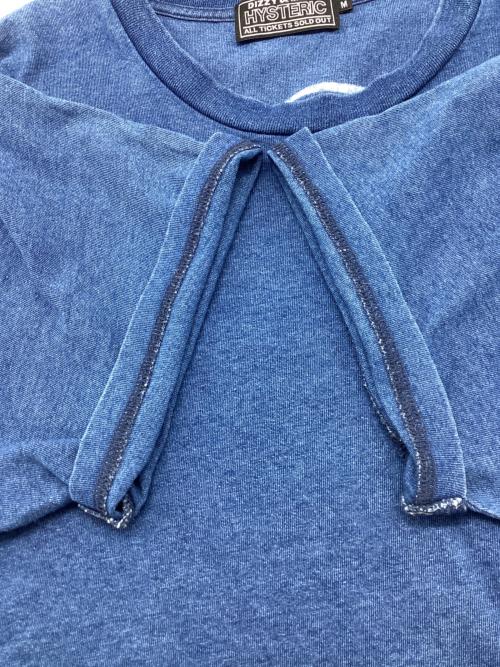 Hysteric Glamour（ヒステリックグラマー）Hysteric Glamour (ヒステリックグラマー) 半袖カットソー インディゴ サイズ:Mの古着・服飾アイテム