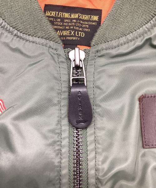 AVIREX（アヴィレックス）AVIREX (アヴィレックス) L-2 5th AIR FORCE / L-2 フィフス エアフォース カーキ サイズ:2XLの古着・服飾アイテム