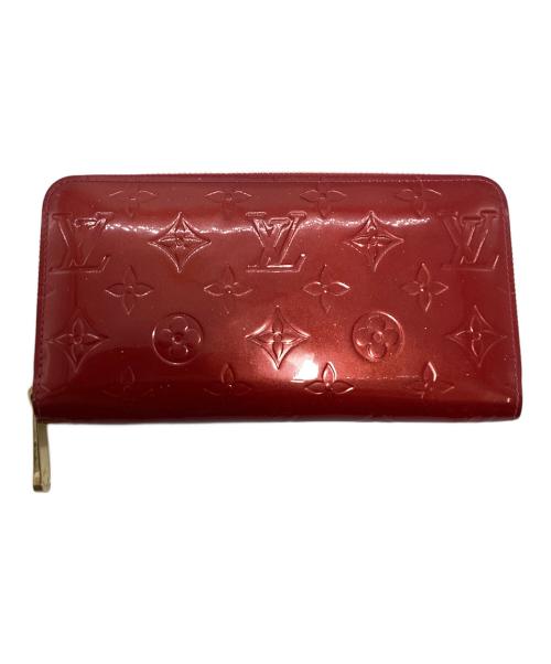 LOUIS VUITTON（ルイ ヴィトン）LOUIS VUITTON (ルイ ヴィトン) LOUIS VUITTON　ヴェルニ　ジッピー ウォレット レッドの古着・服飾アイテム