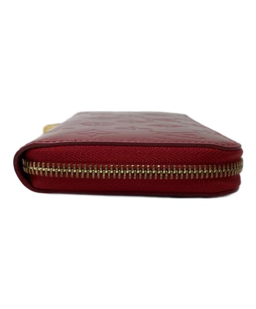 LOUIS VUITTON（ルイ ヴィトン）LOUIS VUITTON (ルイ ヴィトン) LOUIS VUITTON　ヴェルニ　ジッピー ウォレット レッドの古着・服飾アイテム