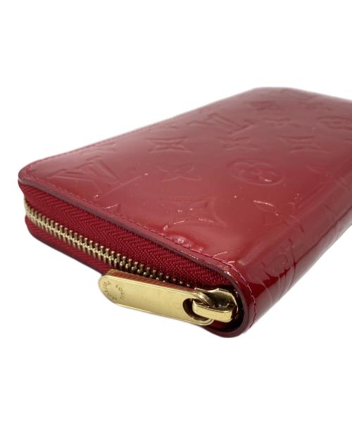 LOUIS VUITTON（ルイ ヴィトン）LOUIS VUITTON (ルイ ヴィトン) LOUIS VUITTON　ヴェルニ　ジッピー ウォレット レッドの古着・服飾アイテム