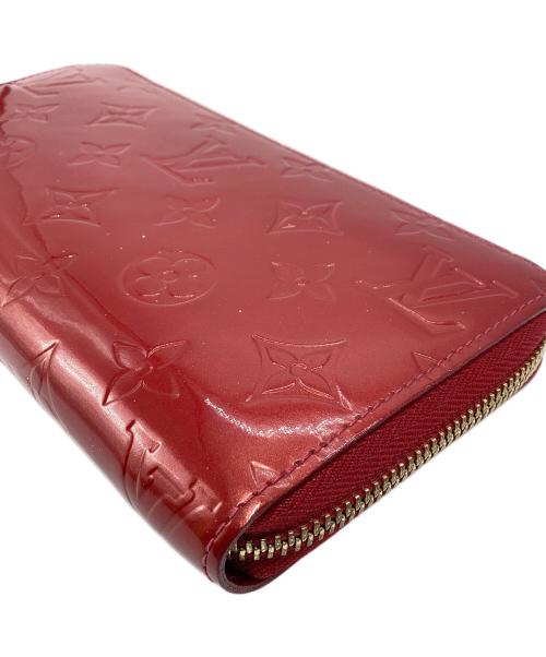 LOUIS VUITTON（ルイ ヴィトン）LOUIS VUITTON (ルイ ヴィトン) LOUIS VUITTON　ヴェルニ　ジッピー ウォレット レッドの古着・服飾アイテム