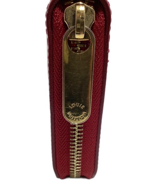 LOUIS VUITTON（ルイ ヴィトン）LOUIS VUITTON (ルイ ヴィトン) LOUIS VUITTON　ヴェルニ　ジッピー ウォレット レッドの古着・服飾アイテム