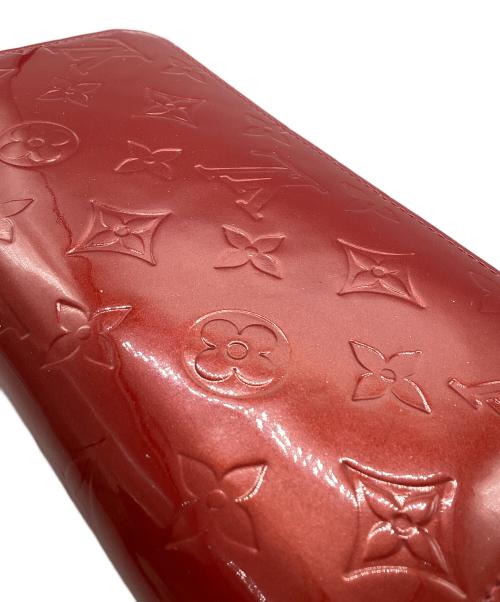 LOUIS VUITTON（ルイ ヴィトン）LOUIS VUITTON (ルイ ヴィトン) LOUIS VUITTON　ヴェルニ　ジッピー ウォレット レッドの古着・服飾アイテム