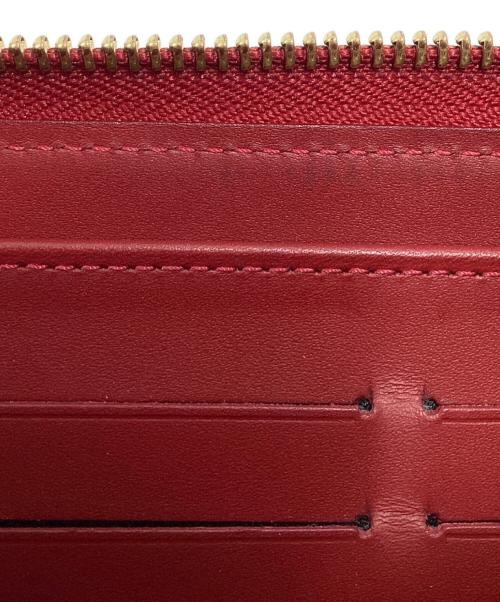 LOUIS VUITTON（ルイ ヴィトン）LOUIS VUITTON (ルイ ヴィトン) LOUIS VUITTON　ヴェルニ　ジッピー ウォレット レッドの古着・服飾アイテム