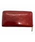 LOUIS VUITTON (ルイ ヴィトン) LOUIS VUITTON　ヴェルニ　ジッピー ウォレット レッド：20000円