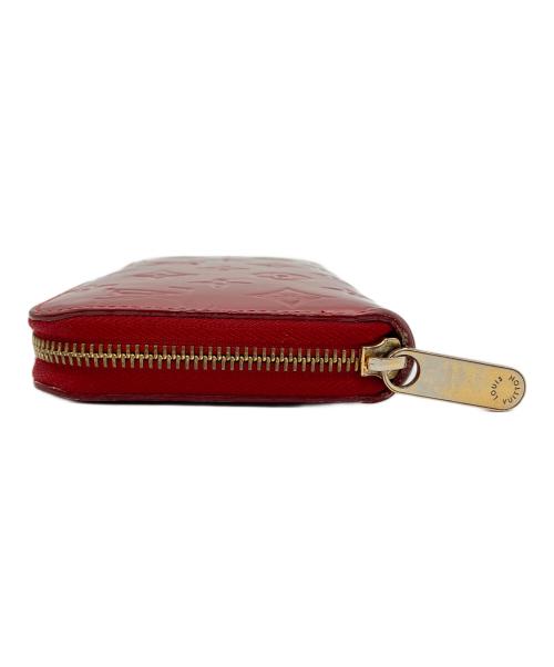 LOUIS VUITTON（ルイ ヴィトン）LOUIS VUITTON (ルイ ヴィトン) ルイヴィトン　ヴェルニ　ジッピーウォレット レッドの古着・服飾アイテム