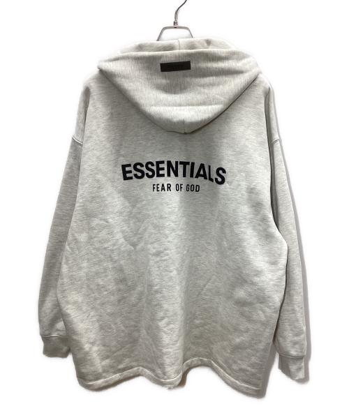 FOG ESSENTIALS（フィアオブゴッド エッセンシャル）FOG ESSENTIALS (フィアオブゴッド エッセンシャル) FOG ESSENTIALS　プルオーバーパーカー グレー サイズ:Lの古着・服飾アイテム