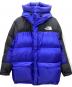 THE NORTH FACE（ザ ノース フェイス）の古着「ダウンジャケット」｜ブラック×ブルー