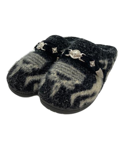 SUBU（スブ）SUBU (スブ) TOGA (トーガ) KNIT SLIP-ON TOGA×SUBU ブラック サイズ:26cmの古着・服飾アイテム