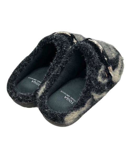 SUBU（スブ）SUBU (スブ) TOGA (トーガ) KNIT SLIP-ON TOGA×SUBU ブラック サイズ:26cmの古着・服飾アイテム