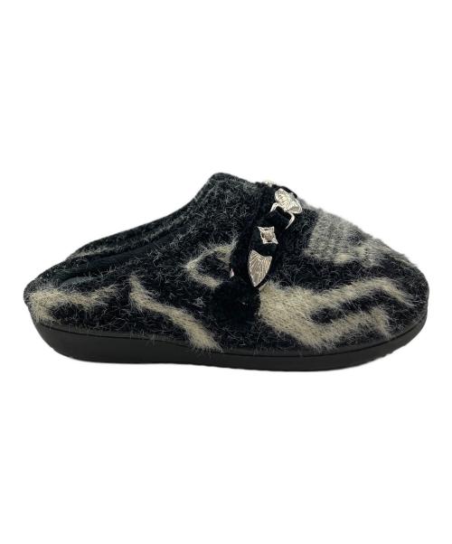 SUBU（スブ）SUBU (スブ) TOGA (トーガ) KNIT SLIP-ON TOGA×SUBU ブラック サイズ:26cmの古着・服飾アイテム