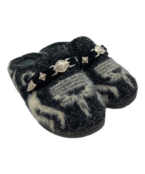 SUBU（スブ）SUBU (スブ) TOGA (トーガ) KNIT SLIP-ON TOGA×SUBU ブラック サイズ:26cmの古着・服飾アイテム