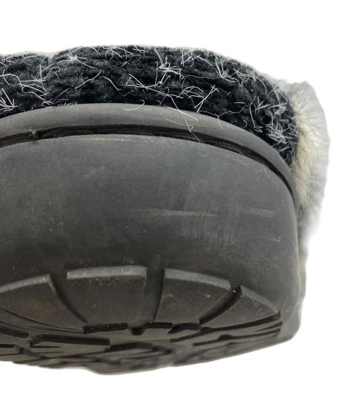 SUBU（スブ）SUBU (スブ) TOGA (トーガ) KNIT SLIP-ON TOGA×SUBU ブラック サイズ:26cmの古着・服飾アイテム