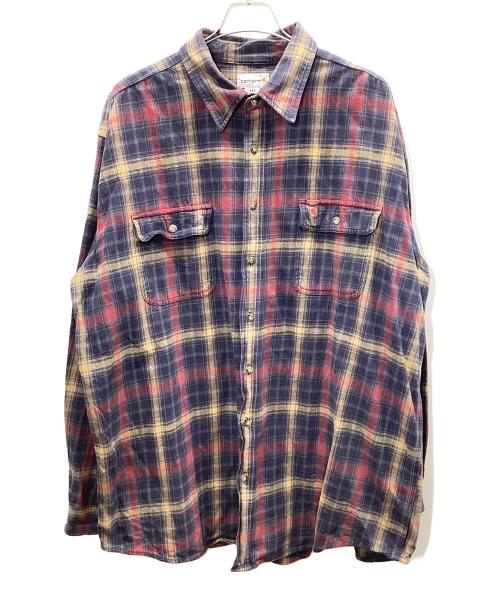 CarHartt（カーハート）CarHartt (カーハート) 長袖シャツ マルチカラー サイズ:3XLTの古着・服飾アイテム