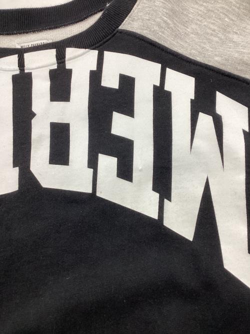 WILLY CHAVARRIA（ウィリーチャバリア）WILLY CHAVARRIA (ウィリーチャバリア) スウェット ブラック×グレー サイズ:Mの古着・服飾アイテム