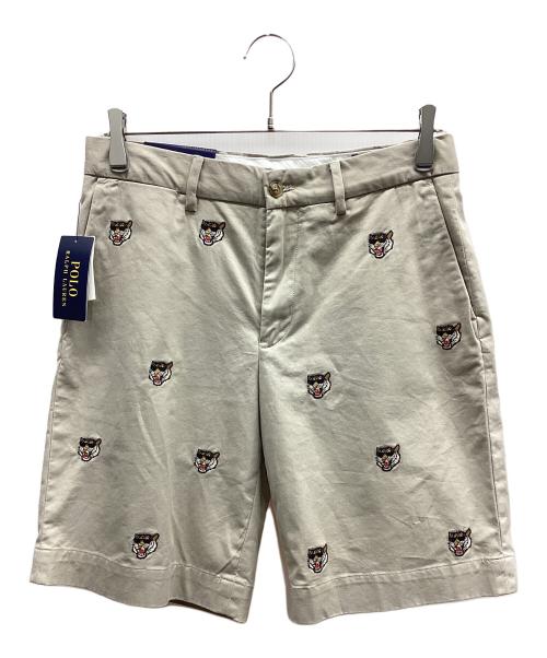 POLO RALPH LAUREN（ポロ・ラルフローレン）POLO RALPH LAUREN (ポロ・ラルフローレン) ハーフパンツ ブラウン サイズ:71cm(W28) 未使用品の古着・服飾アイテム