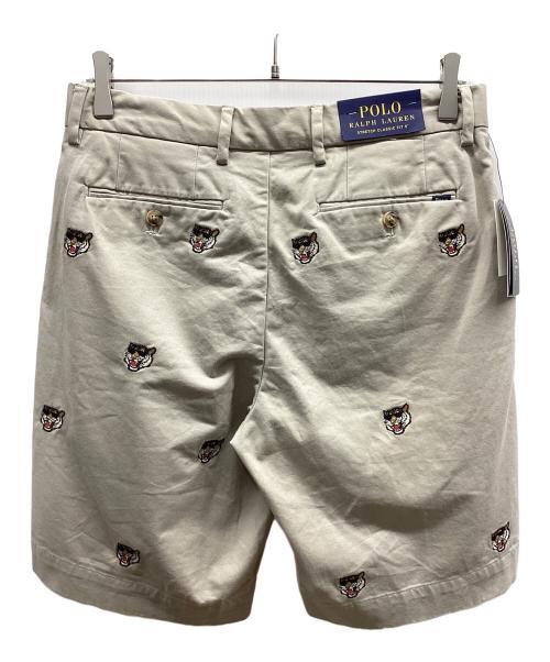 POLO RALPH LAUREN（ポロ・ラルフローレン）POLO RALPH LAUREN (ポロ・ラルフローレン) ハーフパンツ ブラウン サイズ:71cm(W28) 未使用品の古着・服飾アイテム