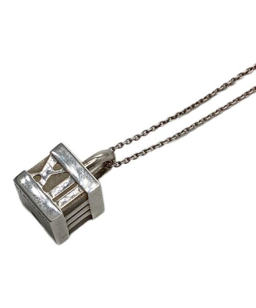 TIFFANY & Co.（ティファニー）TIFFANY & Co. (ティファニー) アトラスキューブ シルバーネックレスの古着・服飾アイテム