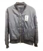 KOMAKINOコマキノ）の古着「MA-1ジャケット」｜ブラック