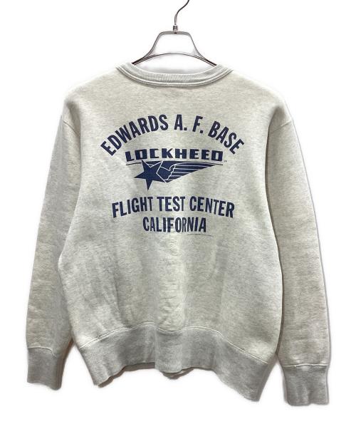 BUZZ RICKSON'S（バズリクソンズ）BUZZ RICKSON'S (バズリクソンズ) BUZZ RICKSON'S　クルーネックスウェット アイボリー サイズ:表記なしの古着・服飾アイテム