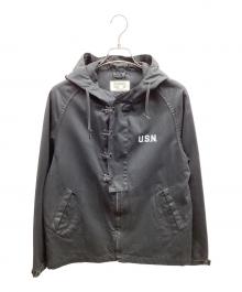 HOUSTON（ヒューストン）の古着「wet weather rain parka」｜ブラック